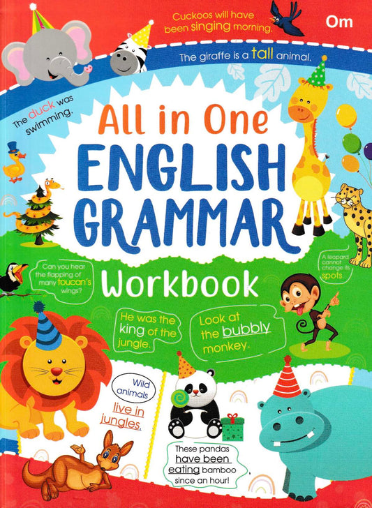 All in One English Grammar Workbook for Age 6+