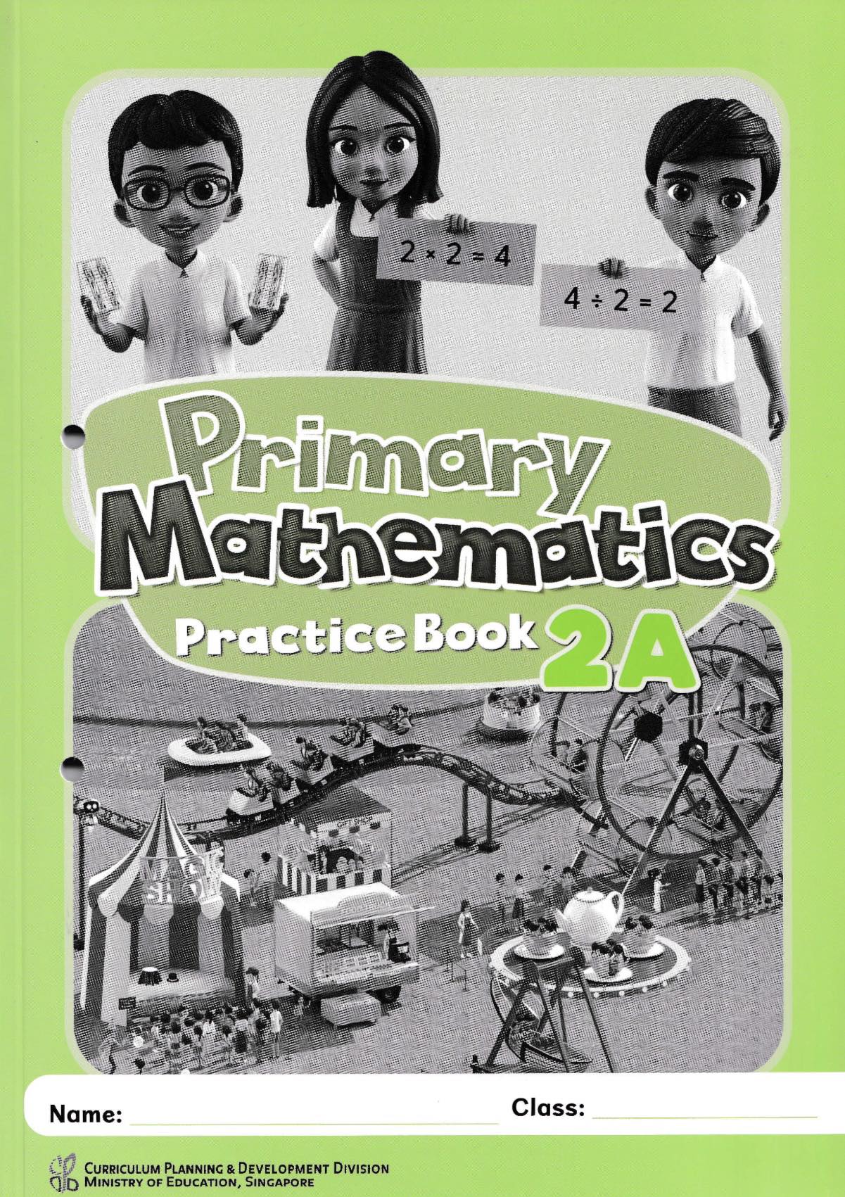 Primary Mathematics Textbook and Practice Book 2