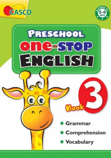 Preschool One-stop English Book 1 to 3