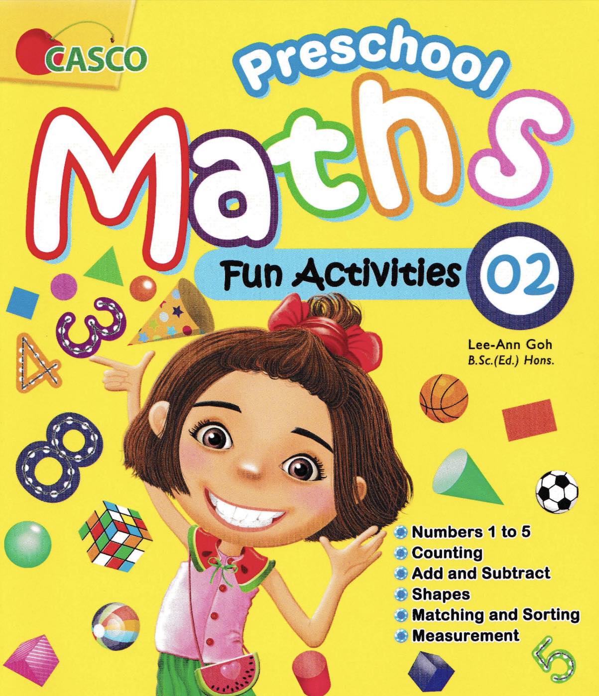 Preschool Maths Fun Activities 1 to 4