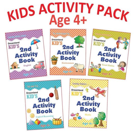 Dreamland Kid's 2nd Activity Book for Age 4+
