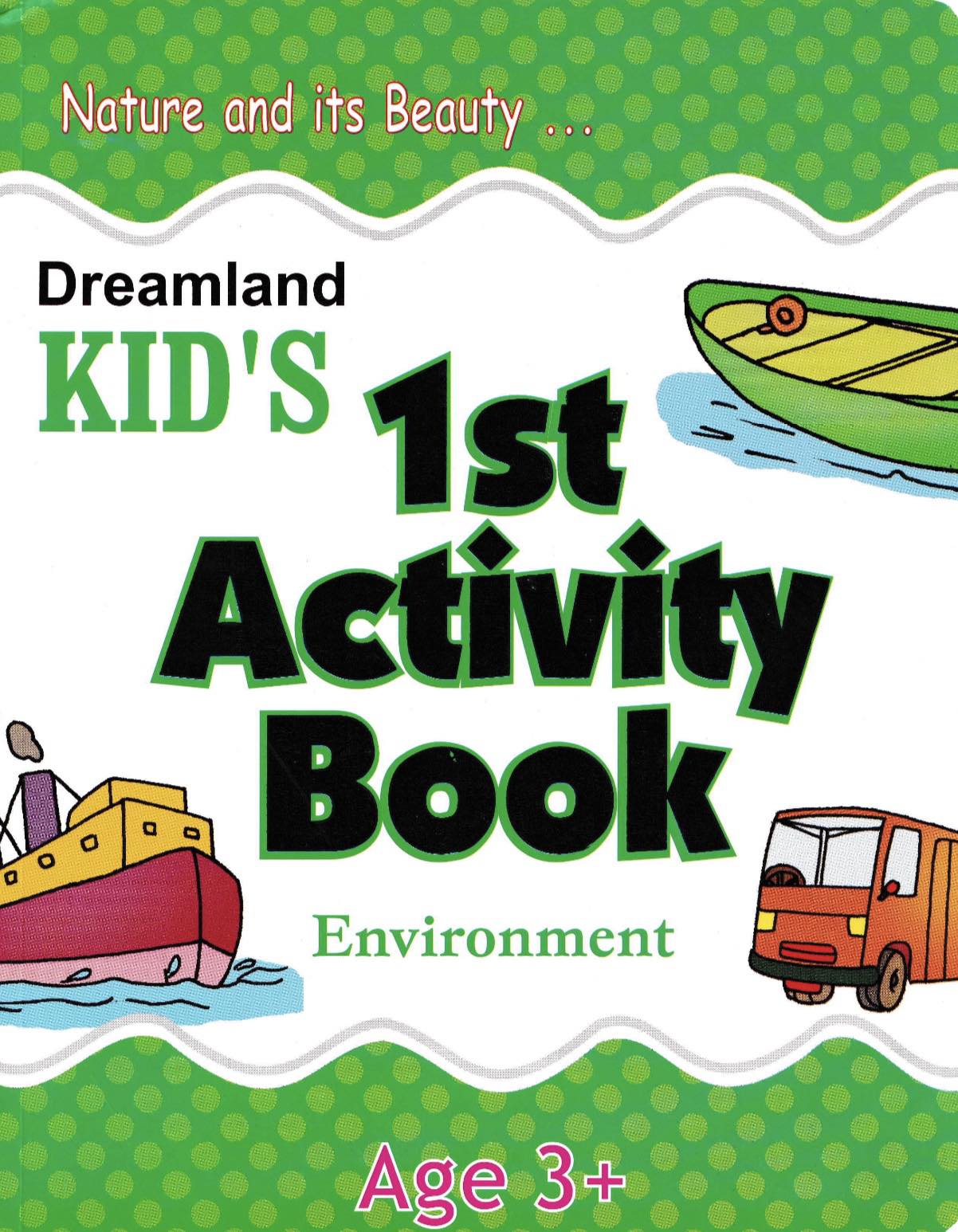 Dreamland Kid's 1st Activity Book for Age 3+