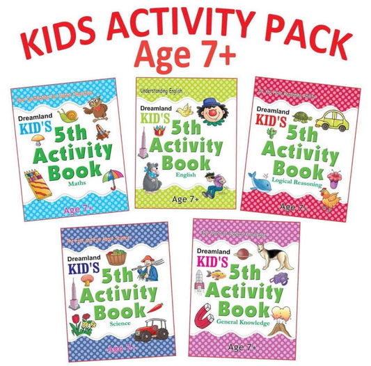 Dreamland Kid's 5th Activity Book for Age 7+