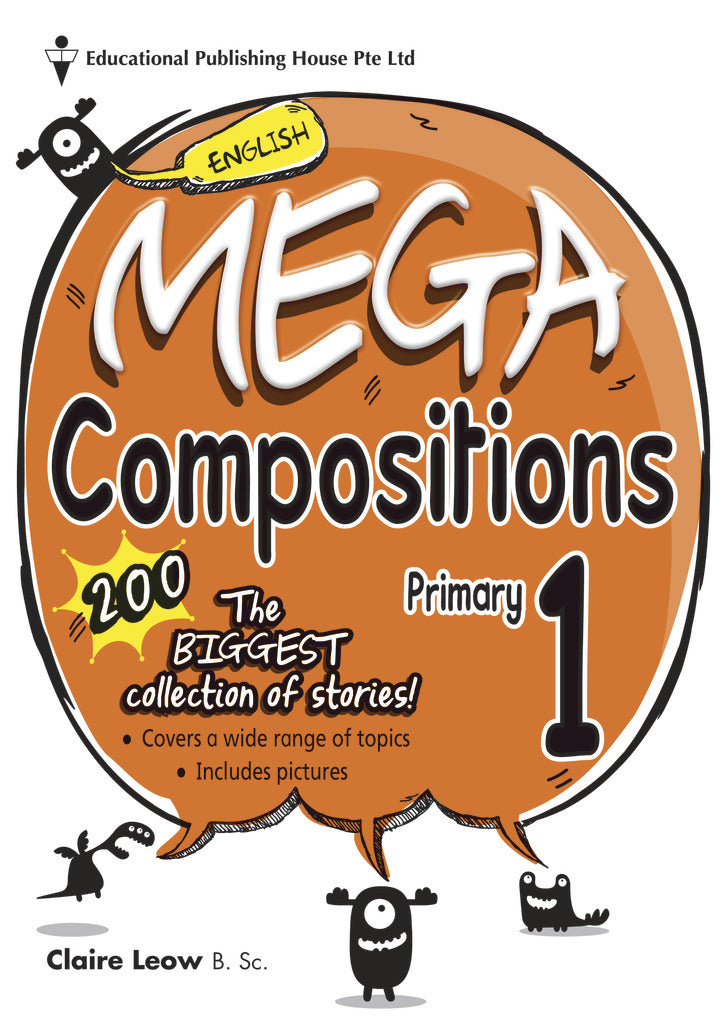 English Mega Compositions Primary 1 to 6