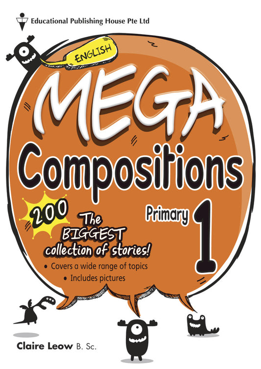 English Mega Compositions Primary 1 to 6