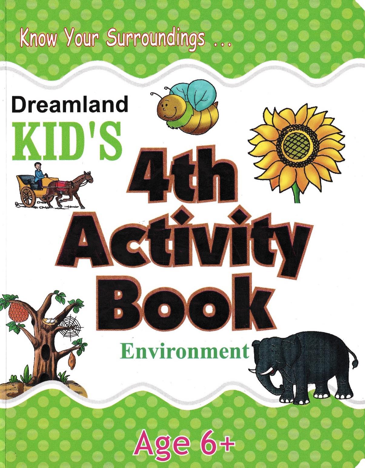 Dreamland Kid's 4th Activity Book for Age 6+