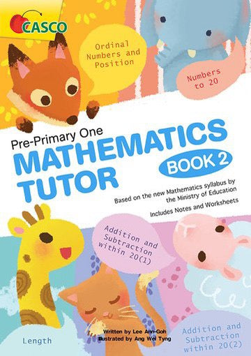Pre Primary One Mathematics Tutor Book 1 to 4