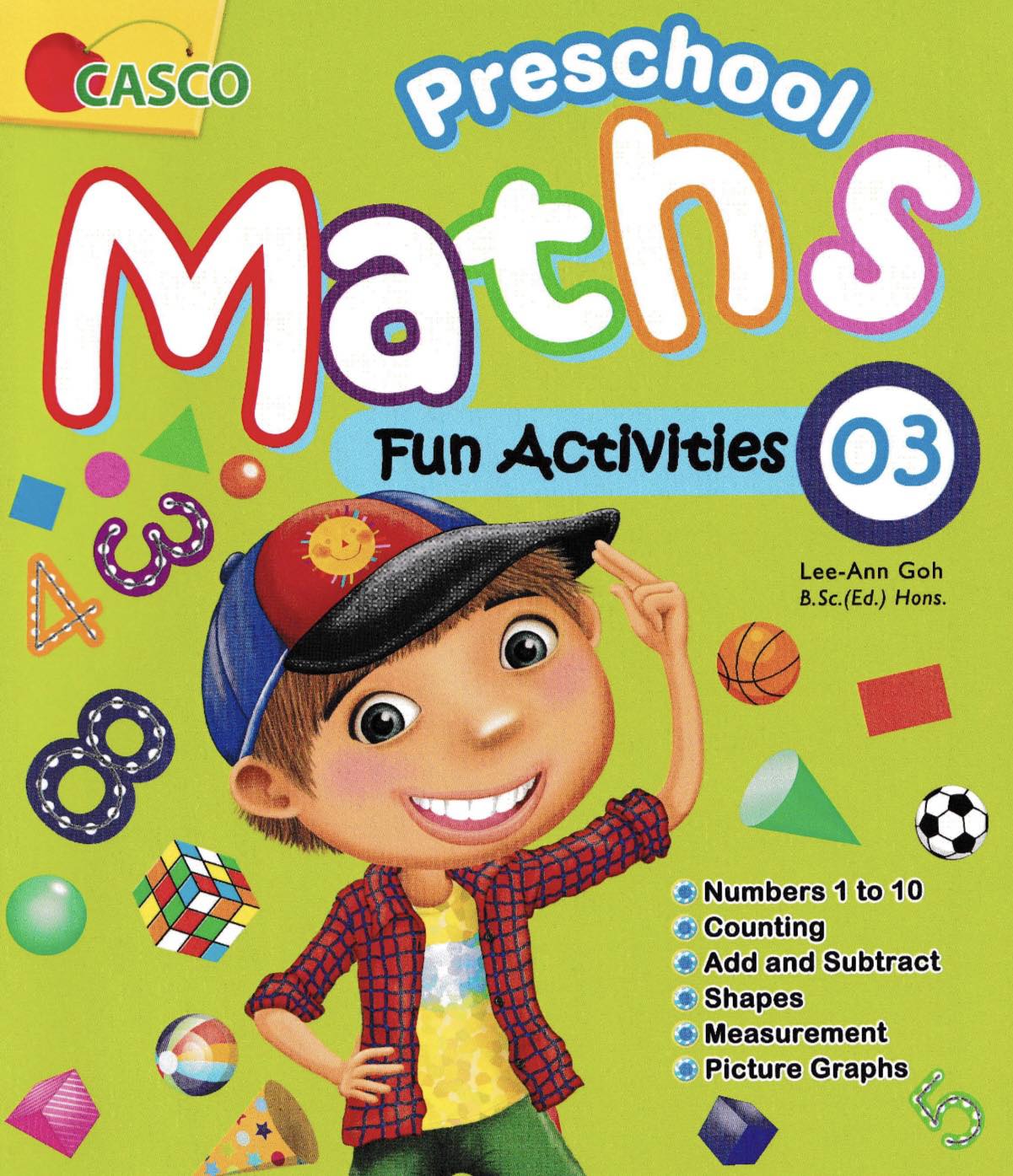 Preschool Maths Fun Activities 1 to 4