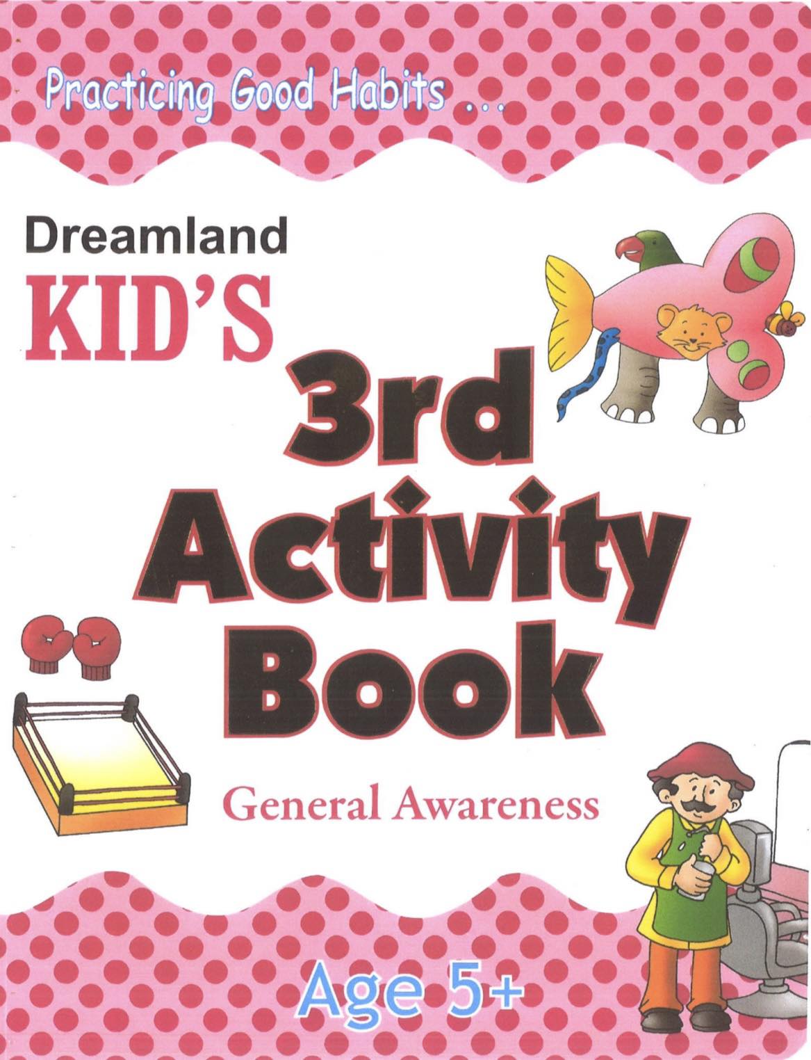 Dreamland Kid's 3rd Activity Book for Age 5+