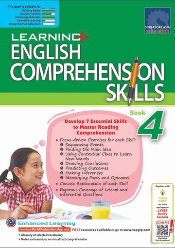 Learning+ English Comprehension Skills for Primary Levels