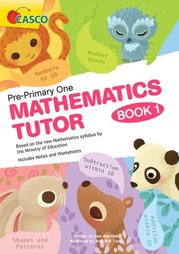 Pre Primary One Mathematics Tutor Book 1 to 4