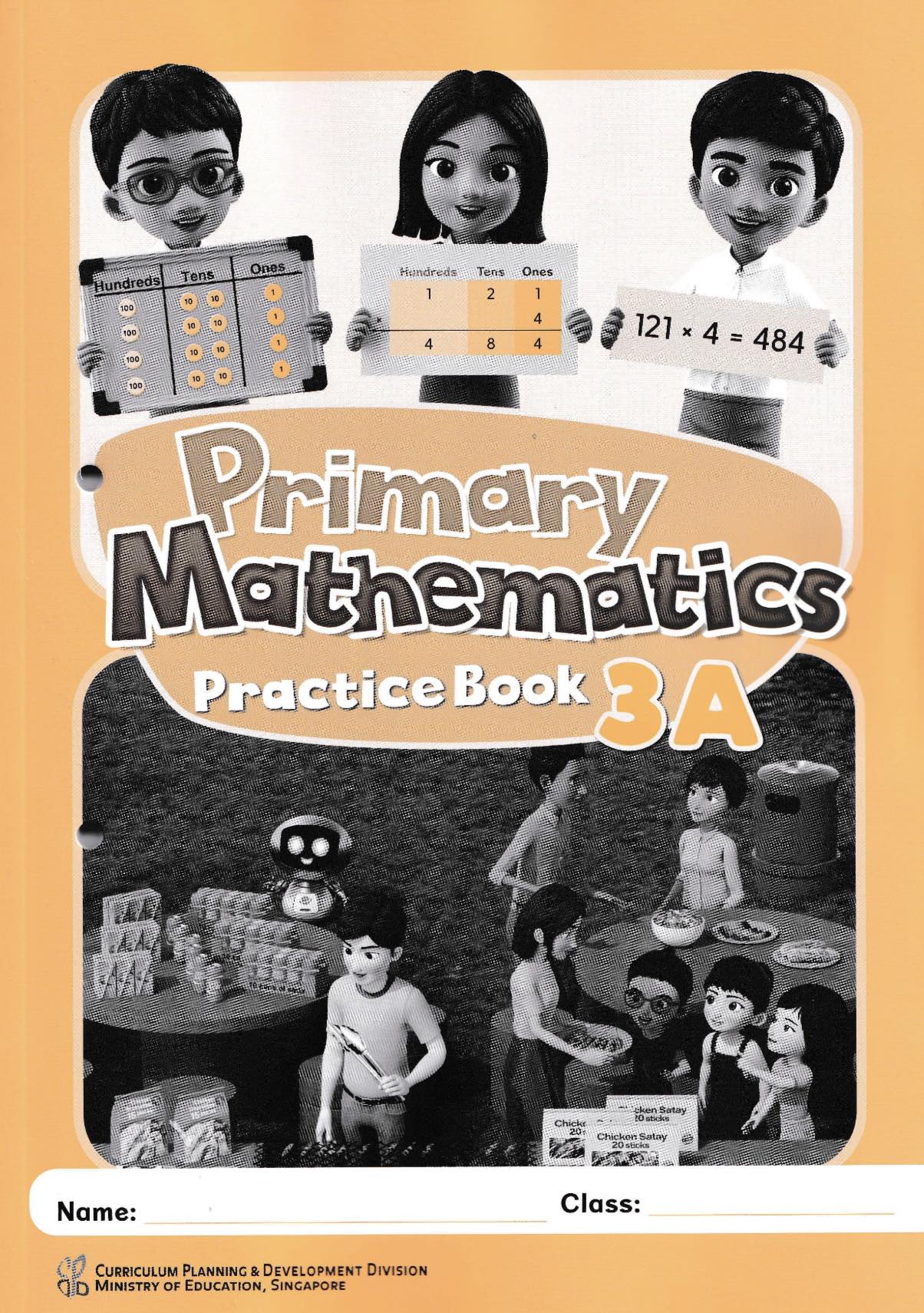 Primary Mathematics Textbook and Practice Book 3