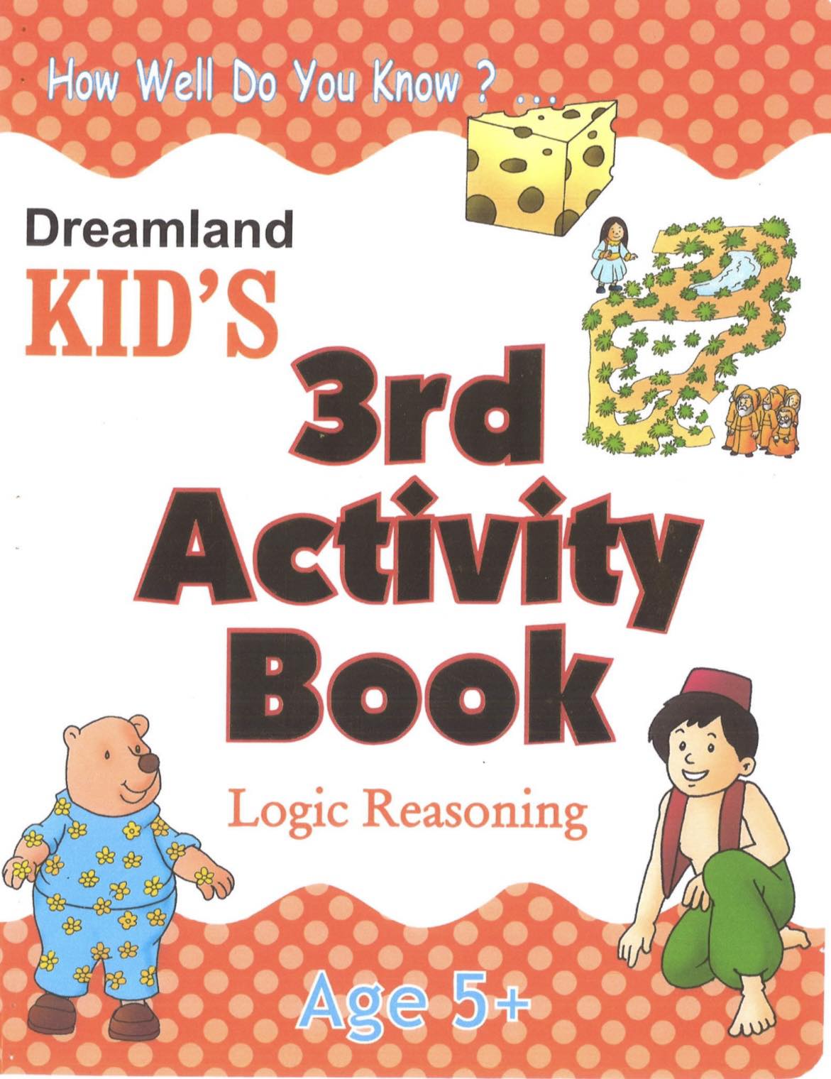 Dreamland Kid's 3rd Activity Book for Age 5+