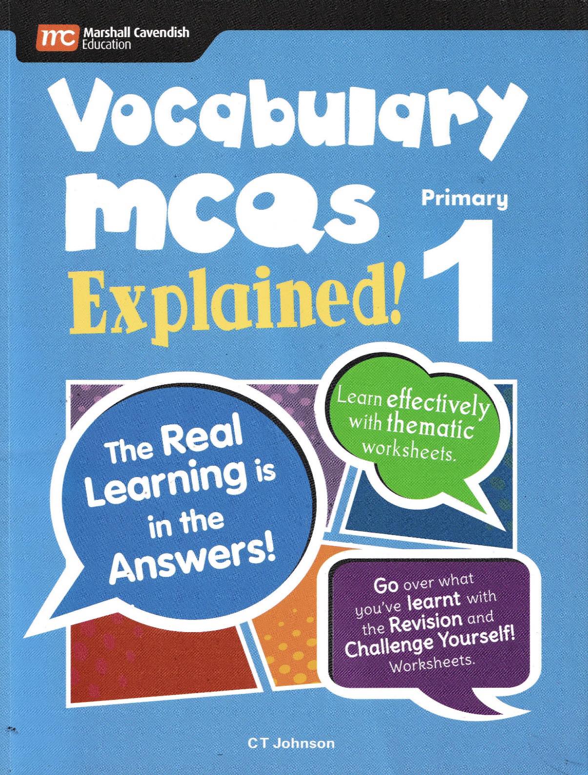 Vocabulary MCQs Explained! for Primary Levels