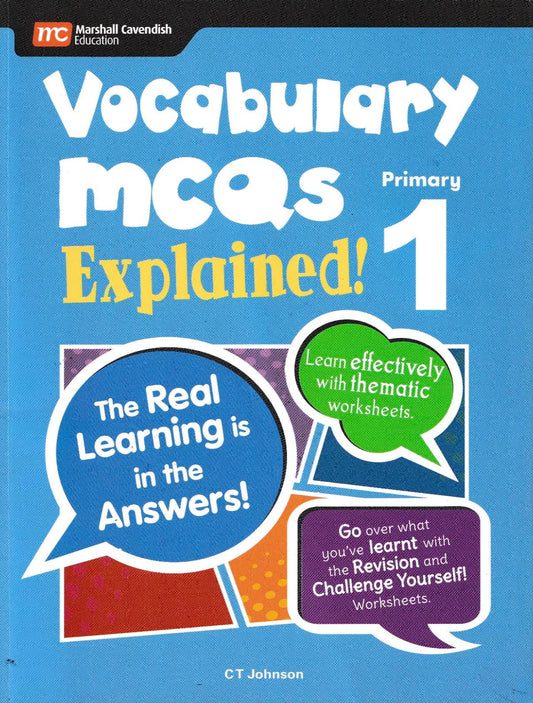 Vocabulary MCQs Explained! for Primary Levels