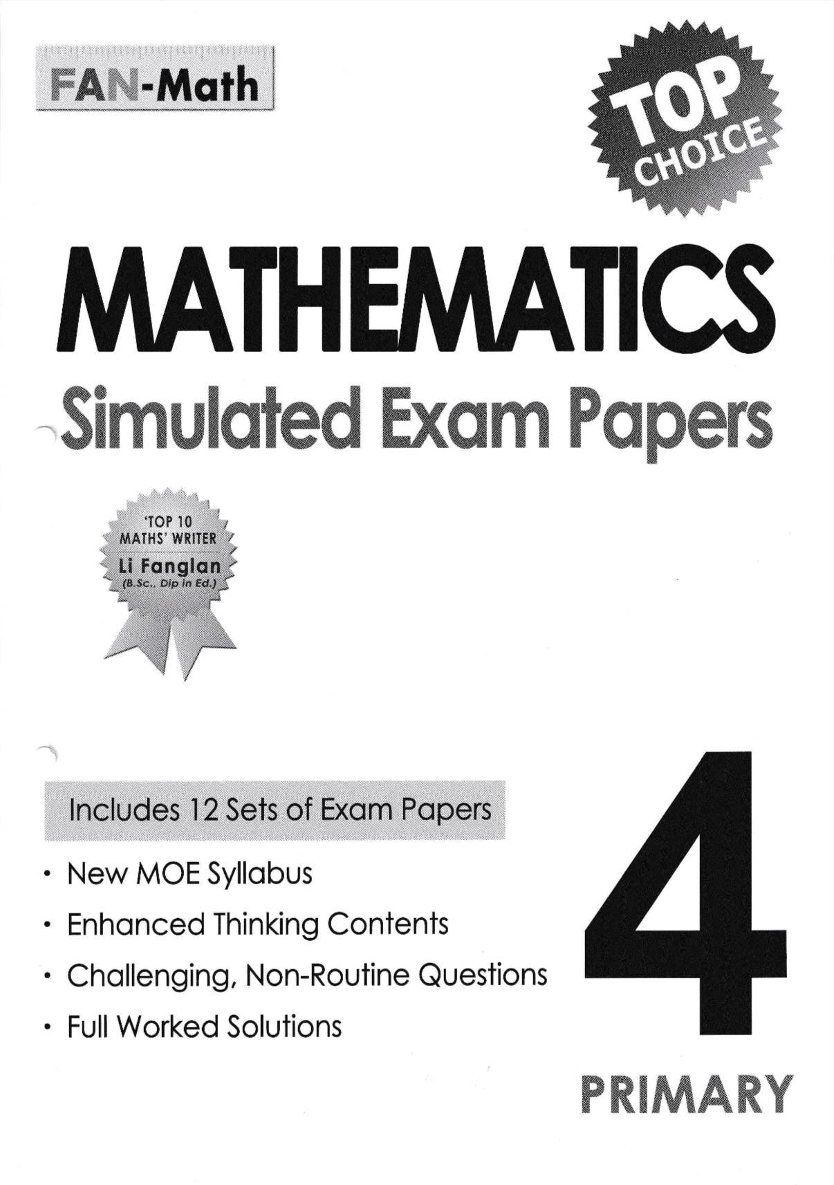 Mathematics Simulated Exam Papers for Primary Levels