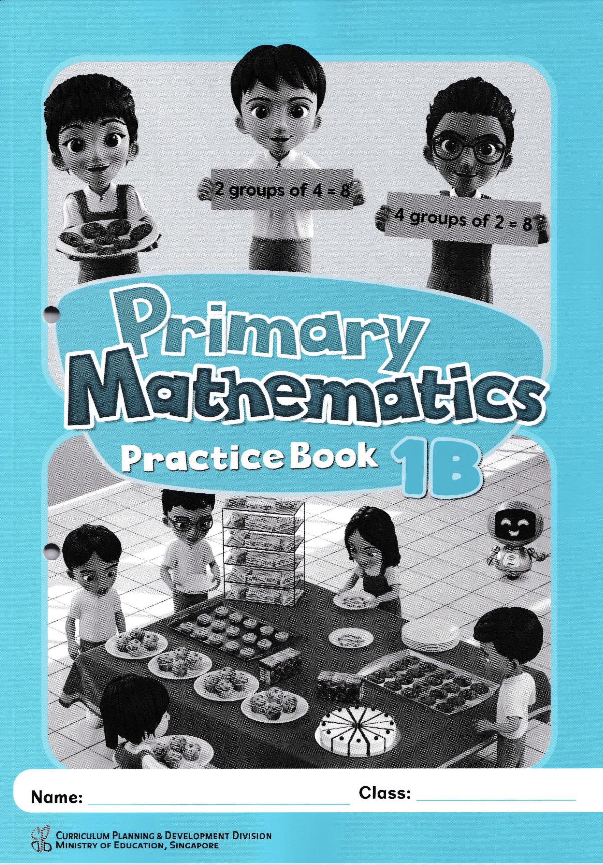 Primary Mathematics Textbook and Practice Book 1