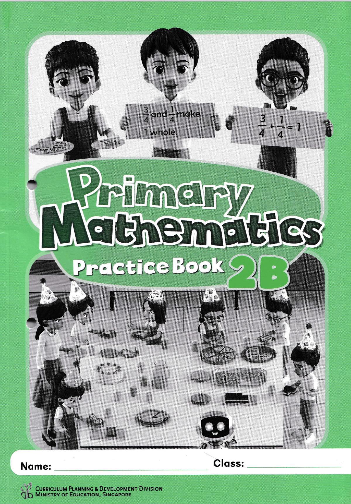Primary Mathematics Textbook and Practice Book 2