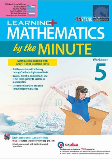 Learning+ Mathematics By The Minute Workbook