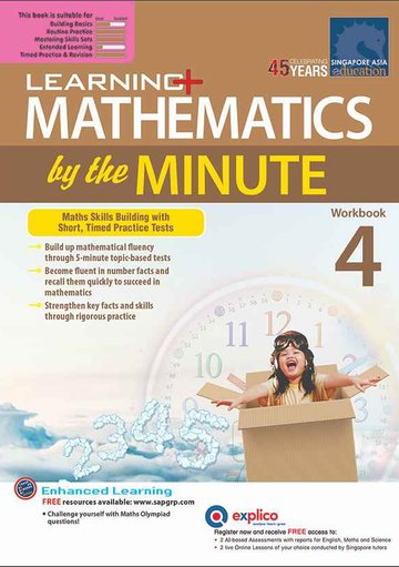 Learning+ Mathematics By The Minute Workbook