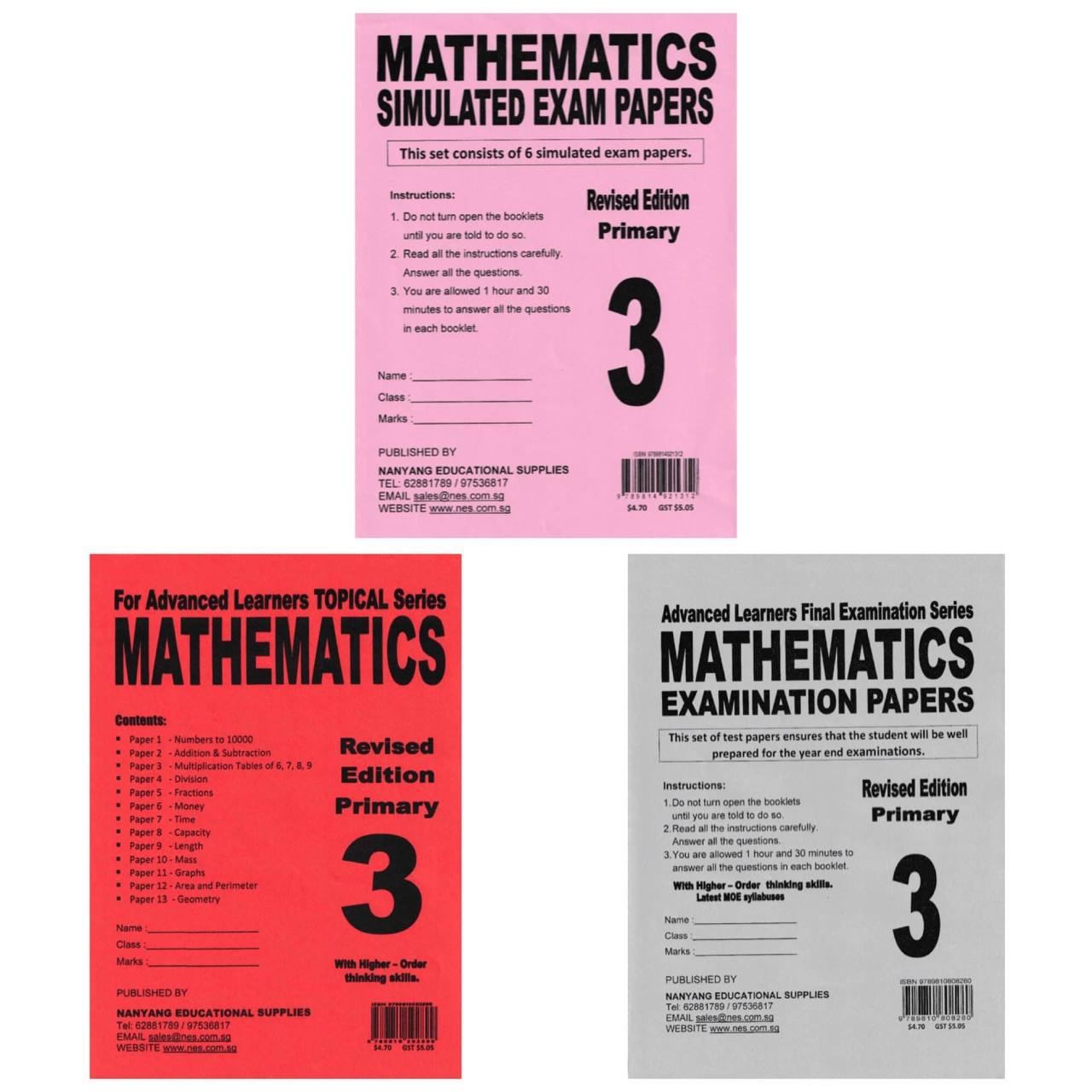 Advanced Learners Mathematics Papers for Primary Levels