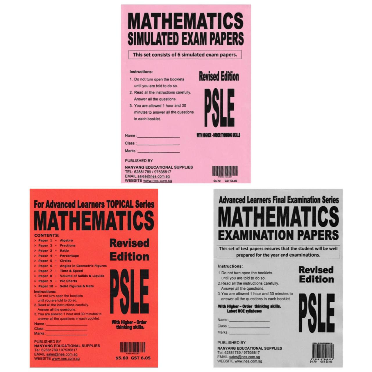Advanced Learners Mathematics Papers for Primary Levels