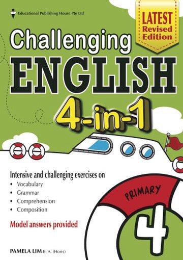 Challenging English 4-In-1 for Primary Levels