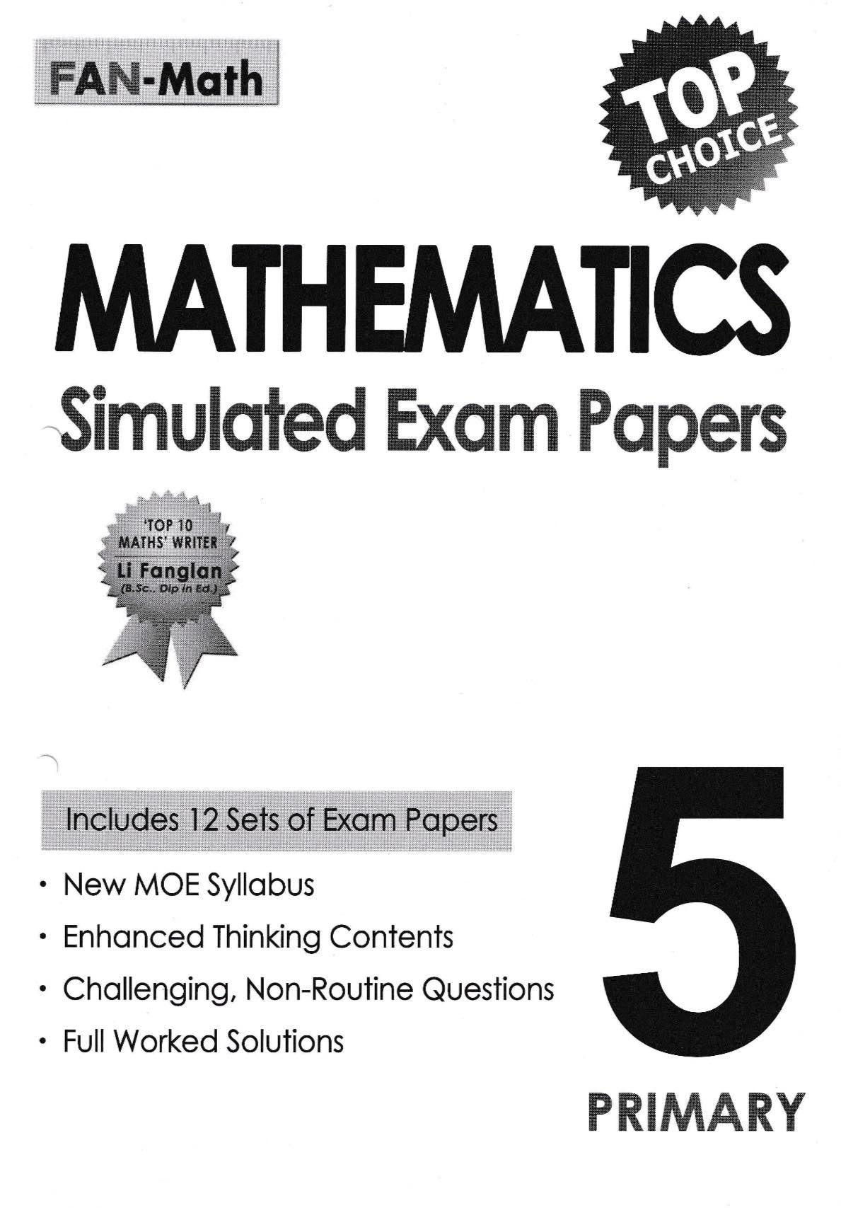 Mathematics Simulated Exam Papers for Primary Levels
