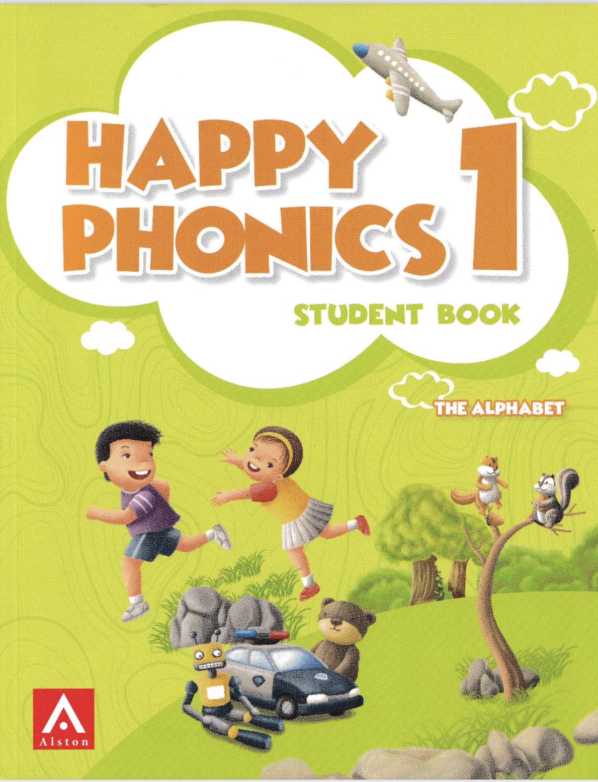 Happy Phonics Student Book with workbook 1 to 6