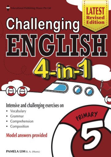 Challenging English 4-In-1 for Primary Levels