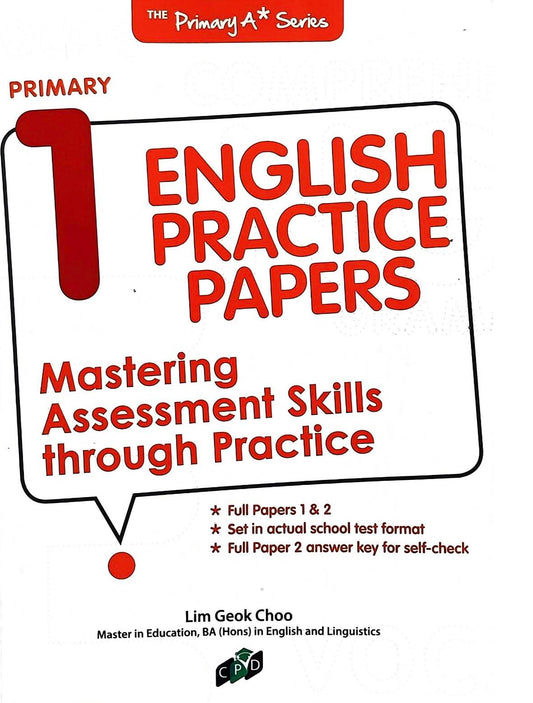 English Practice Papers Mastering Assessment Skills Through Practice