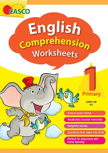 English Comprehension Worksheets for Primary Levels
