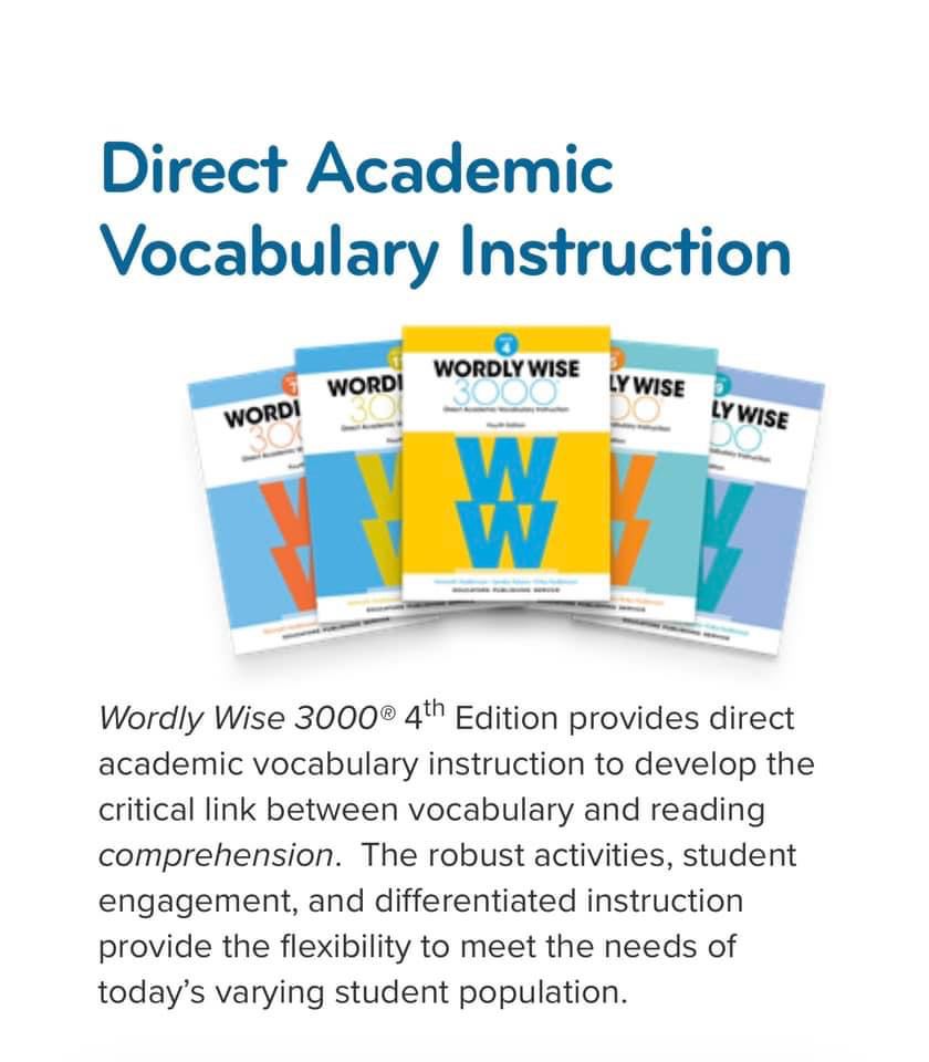 Wordly Wise 3000 4th Edition Book K to 12