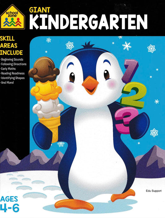 Giant Kindergarten Workbook for Ages 4-6
