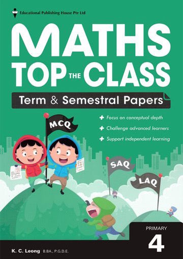Maths Top The Class Term & Semestral Papers for Primary Levels