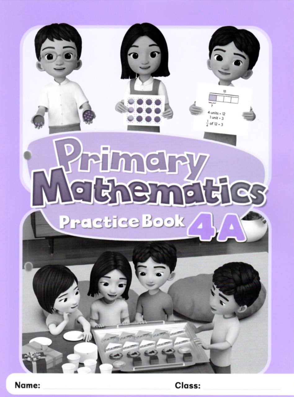 Primary Mathematics Textbook and Practice Book 4