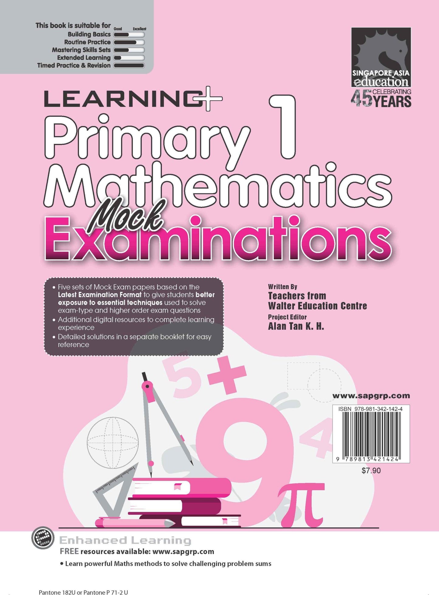 Learning+ Mathematics Mock Examinations for Primary Levels