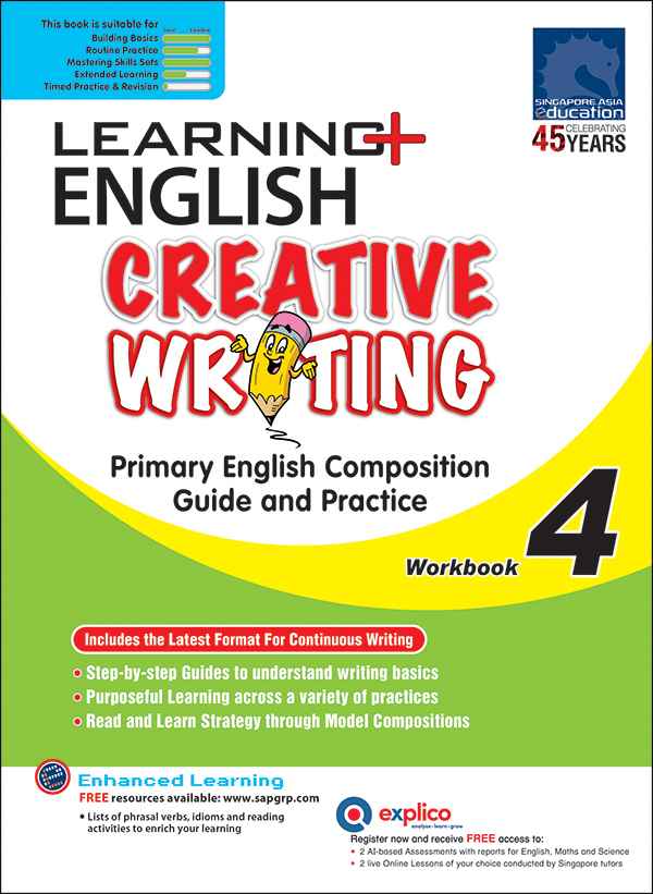 Learning+ English Creative Writing for Primary Levels