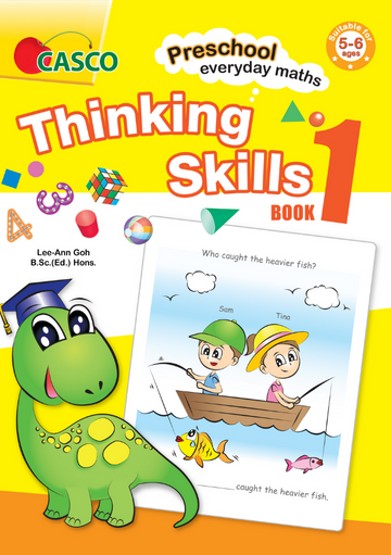 Preschool Everyday Maths Thinking Skills Book 1 to 4