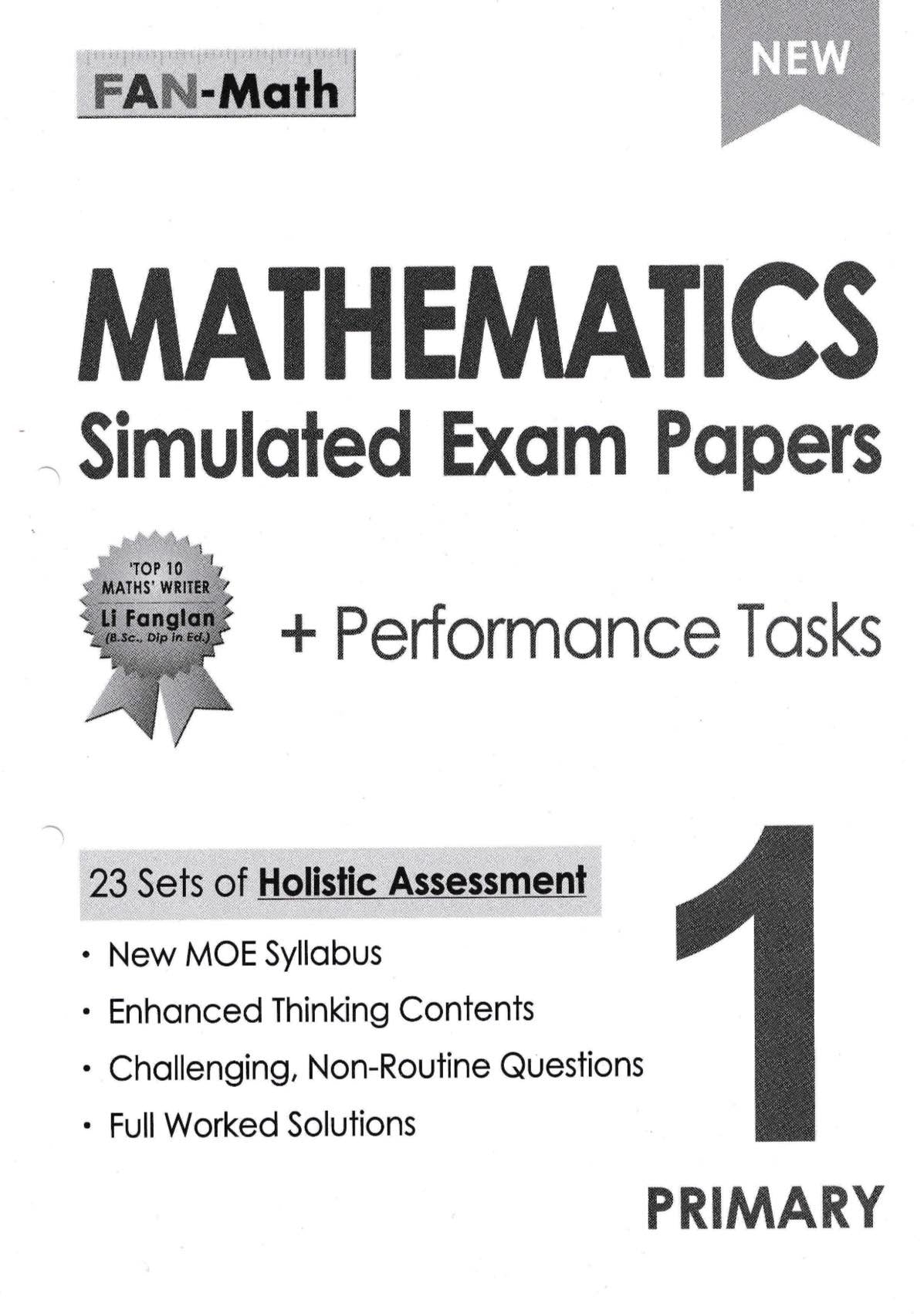 Mathematics Simulated Exam Papers for Primary Levels