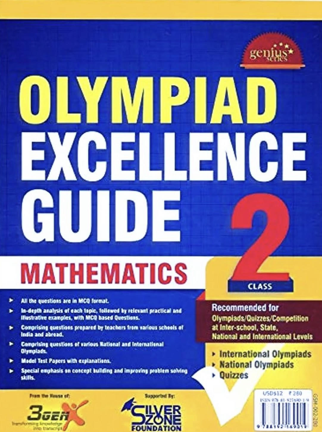 Genius Series Mathematics Olympiad Excellence Guide Class 1 to 10