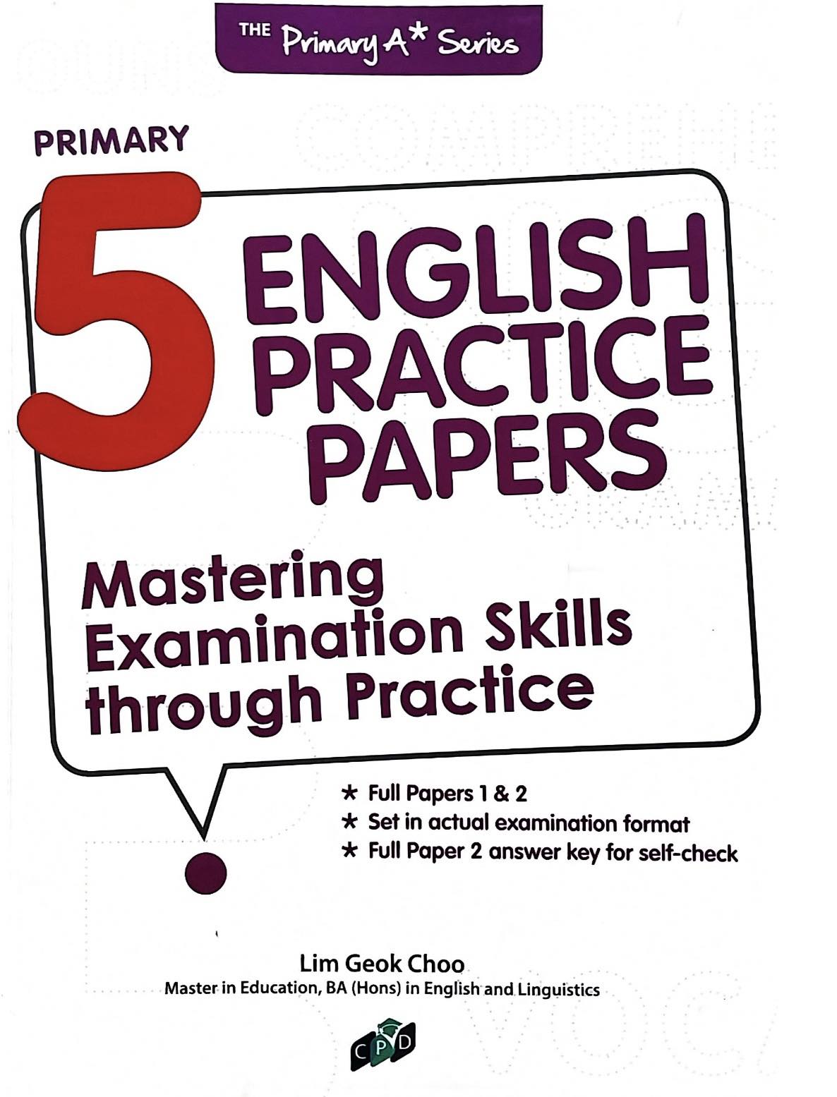 English Practice Papers Mastering Assessment Skills Through Practice