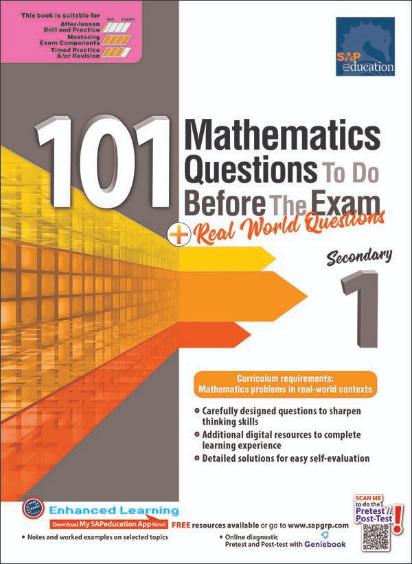 101 Mathematics Questions To Do Before The Exam for Secondary
