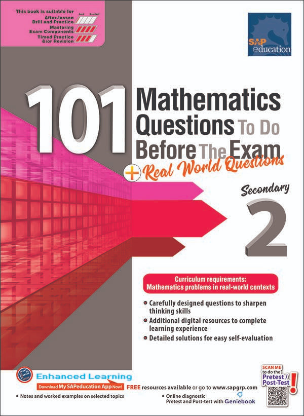 101 Mathematics Questions To Do Before The Exam for Secondary