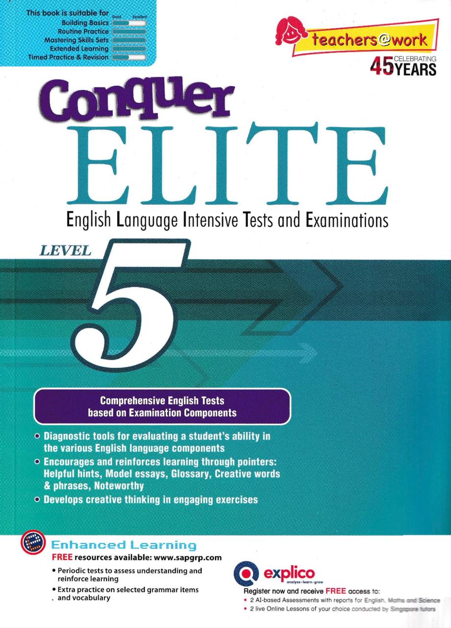 Conquer ELITE (English Language In-depth Tests and Evaluation)