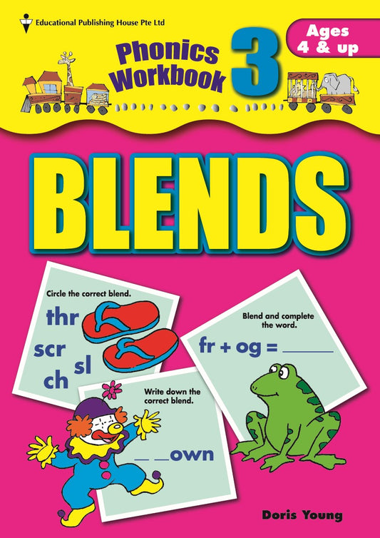 Phonics Workbook for Ages 4 & up