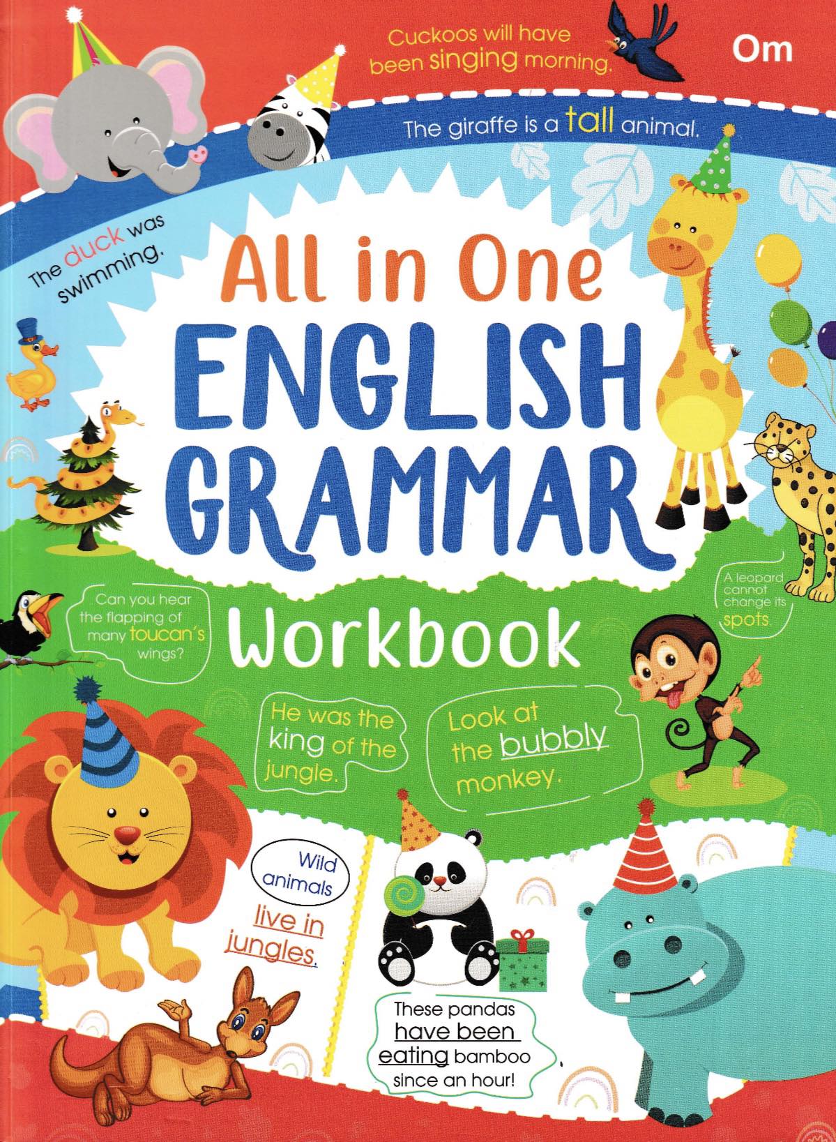 All in One English Grammar Workbook for Age 6+