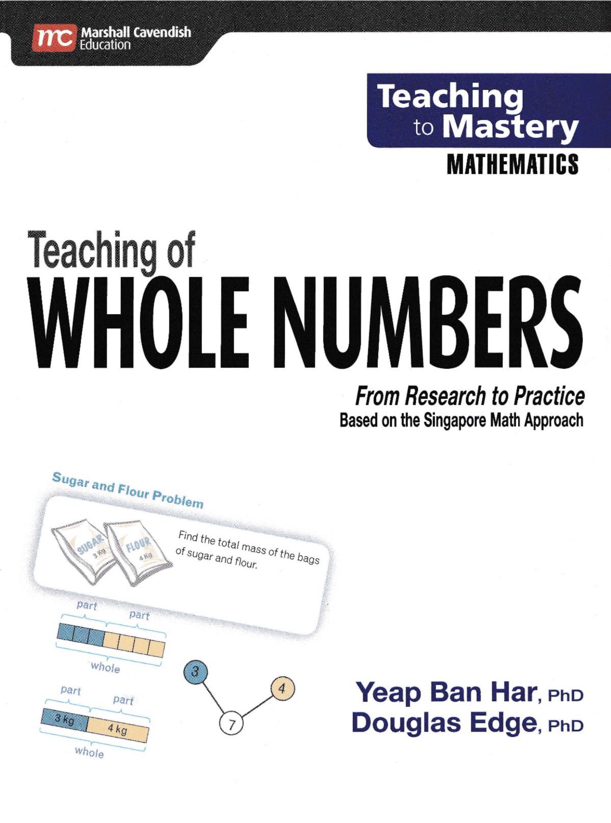 Teaching To Mastery Mathematics: Teaching Of Whole Numbers