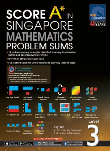 Score A* In Singapore Mathematics Problem Sums Level 3