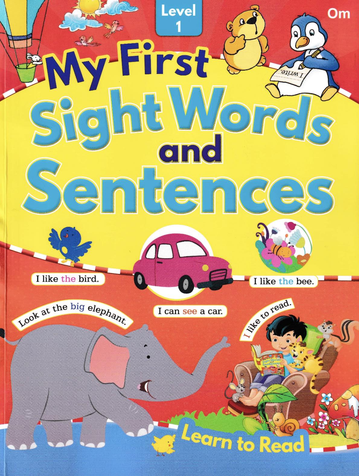 My First Sight Words and Sentences Level 1 to 3